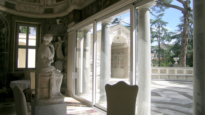 PONTIFICIA ACCADEMIA DELLE SCIENZE - Casina Pio IV - SCV – Vetrata